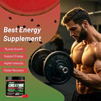 inGreens Creatine Monohydrate Gummies 6g for Men & Women, Sugar-Free Creatine Chewables with Betaine, Alpha GPC, Vitamin B6 & B12, Natural Berry Flavor, Gluten-Free, 120 Count