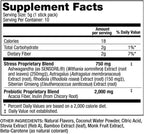Stress Support Calm Drink Mix Supplement to Help Energy, Mood, & Balance Cortisol Levels, Relaxation Natural Adaptogenic Herbal Calm Powder Mix 24 Pack