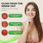 Liquid Biotin & Collagen Drops - 70000 mcg Extra Strength Biotin Drops supports Anti-Aging,Hair Growth,Glowing Skin & Nail Growth Vitamins for Women & Men. Suger free,Gluten free Non GMO Halal