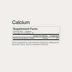 Momentous Calcium with DimaCal Supplement - 250 mg Capsules for Foundational & Bone Health Support - NSF Certified for Sport - Gluten-Free - 60 Servings