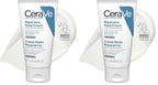 CeraVe Therapeutic Hand Cream for Dry Cracked Hands With Hyaluronic Acid and Niacinamide,Fragrance Free 3 Ounce,(Pack of 2)