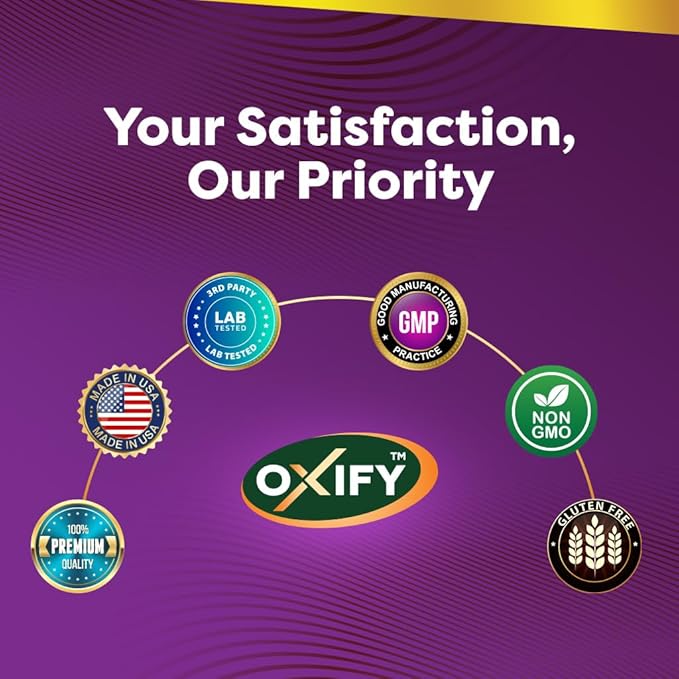 Oxify Cranberry Concentrate 50:1 Extract (504 mg) | 120 Vegetarian Capsules | Gluten-Free, Non-GMO | Supplement Made in USA