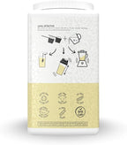 Portions Master Keto Body Protein Peptides Low Carb Keto Protein Powder with MCT Oil Peptides Fiber Vitamins Minerals (720g, Vanilla Cream)