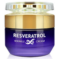 Resveratrol Wrinkle Cream, Skin Barrier Repair Face Moisturizer, Instant Soothing & Repairs Stratum Corneum Barrier, Enhances Moisture Retention, Reduces Sensitivity, Moisturizing and Hydrating Cream