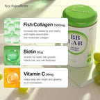 BB LAB Gift Set, Low Molecular Korean Collagen Powder Stick Supplement, Korean Marine Collagen, Fish Collagen Peptides, Vitamin C, Glycine, Fast Absorption