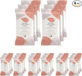 Veeda Plant-Based Feminine Wipes – pH-Balanced, Hypoallergenic & Biodegradable Wipes for Sensitive Skin, Fragrance-Free Travel Sized Wipes – 120 Count (Pack of 4)