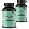 ColonBroom 15 Day Colon Cleanse & Detox Cleanse for Weight Management with Probiotics & Magnesium | Reduce Bloating & Boost Metabolism & Digestion - Effective Gut Cleanser Detox (2 Bottles)