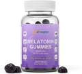 Melatonin 5mg Gummies for Adults – High Potency Fast-Acting Sleep Aid, Sugar-Free Natural Non-Addictive Sleep Support for Falling Asleep Faster & Jet Lag, Mulberry Flavor, 60 Count