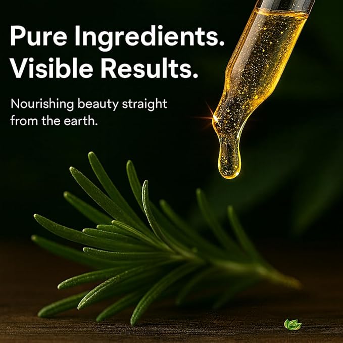 Pure Carrier and Essential Oils for Skin Care, Hair, Body Moisturizer for Face-Anti Aging Skin Care (Rosemary Oil Extract Oil 5%, 4oz)
