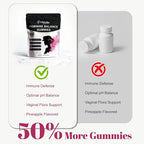 Feminine Balance Gummies for Women,pH Balance & Odor Control, Immune & Vaginal Health Support, Sugar-Free Gluten-Freet (1)