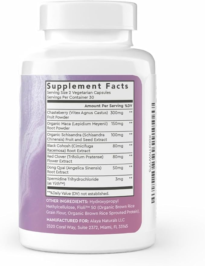 Alaya Naturals Menopause Support
