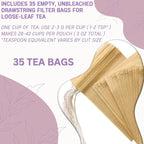 Hormonal Balance Herbal Tea for Women – Caffeine-Free | Supports Menstrual Comfort, Healthy Flow & PMS Relief | 35 Tea Bags Included | 100% Natural Herbal Blend