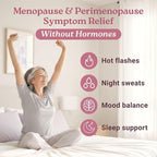 Swiss Activa+ Labs Total Menopause Support – Hormone Balance, Hot Flash Relief, Mood & Energy Boost, Gut Health, Vegan, Non-GMO Plant-Based Menopause Supplements for Women – 30-Day Supply