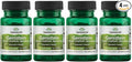 Swanson Soy-Free Genistein Plant-Based Supplement for Women Seeking Hormonal Balance, Bone, and Cardiovascular Support - 125 mg (60 Vegan Capsules, 4 Pack)