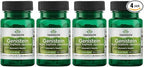 Swanson Soy-Free Genistein Plant-Based Supplement for Women Seeking Hormonal Balance, Bone, and Cardiovascular Support - 125 mg (60 Vegan Capsules, 4 Pack)
