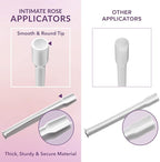 Intimate Rose 15 Count Vaginal Suppository Applicator - Fits Most Boric Acid Suppositories & Vaginal Suppository - Individually Wrapped Suppository Applicators from