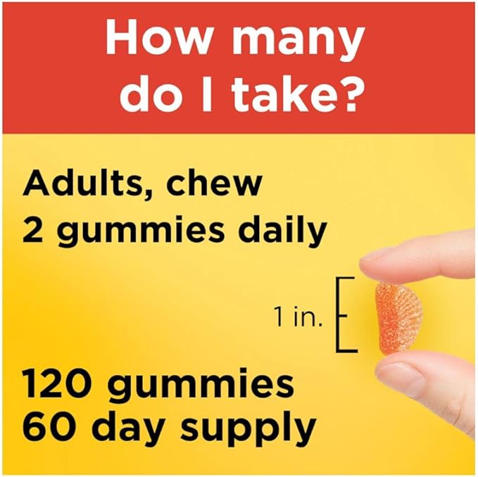 Adventure Home Vitamin C 250 mg Gummies Dietary Supplement 120 Count+Better Guide Vitamins Supplements