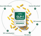 ooioo GLP-1 Weight Loss Supplement with Berberine, Ceylon Cinnamon & Probiotic Blend for Appetite, GLP-1 Activate, Metabolism & Gut, Vegan, Non-GMO, Halal Capsules for Men & Women