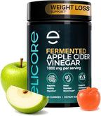 Premium Apple Cider Vinegar Gummies 1000mg – Fermented ACV Gummies for Belly Fat Metabolism* – Weight Management Booster, Digestion, & Heart Support* – with Beetroot and Vitamin B12 – 60 Count
