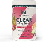 Myprotein Clear Whey Isolate Protein Powder, 20 Servings (1.1lbs) Fruit Punch, 20g Protein per Serving, Naturally Flavored Drink Mix, Daily Protein Intake for Superior Performance