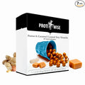 ProtiWise High Protein Soy Snacks | Peanut & Caramel Coated | 15g Protein, Low Sugar, Low-Carb | Gluten Free, KETO Friendly Snack for Hunger Control & Energy Boost | 7/Box