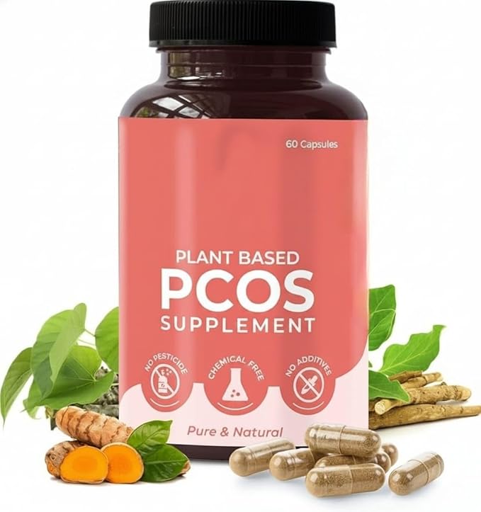 Plant Based PCOS/PCOD Supplement 60 Veg Capsules (500Mg) Pack 1 | Ayurvedic Medicine for Delayed Periods | Supplements for Women Promoting Better Cycle & Hormonal Balance