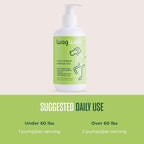 WagWell Ahiflower Omega Oil for Dogs | Vet-Formulated Health Supplement for Joints, Skin, Coat | Plant-Based Omega 3-6-9 Food Topper | for Dogs of All Ages & Sizes, All Natural, Made in USA | 8 fl oz