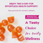 Premium Feminine Balance Gummies for Women - Vaginal Probiotics with Hawaiian Pineapple, PH Balance for Women Support, Delicious Pineapple Gummies for Women's Wellness - 60 Count