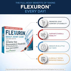 Purity Products Flexuron Joint Formula 3X Better Than Glucosamine and Chondroitin - Starts Working in just 7 Days - Krill Oil, Low Molecular Weight Hyaluronic Acid, Astaxanthin - 30 Count (3)