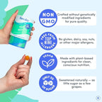 FIRST DAY Toddler Multivitamin Gummies (Ages 2-3)| Kids Multivitamin Gummies with Vitamins A C D3, B2, B12, Choline, Folate and 21 Organic Superfoods| (30 Day Supply)