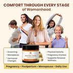 Vulva Balm for Women – No added Fragrance, Vaginal Moisturizer Cream, Hormone-Free, Vulva Cream for Dryness and Itching, Feminine Balm, Wet Hydration (3 oz, Cocoa Butter)