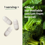 PlantFusion Organic Vegan Calcium, Premium Organic Plant Based Calcium (1000mg) Sourced from Icelandic Red Algae, Plus Magnesium, D3, K2, Iron and Boron, 180 Vegan Tablets