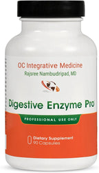 Digestive Enzyme Pro by Dr. Rajsree, MD | Full Spectrum Digestive Enzyme Support for Gas, Bloating & Indigestion | with Betaine, Pepsin, Ox Bile & Pancreatin | 90 Capsules