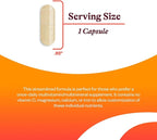 Seeking Health Multivitamin One - Supplement with Zinc, Vitamin B12, & Vitamin A - Magnesium-Free Formula - Multivitamin Supports Methylation & Healthy Aging - 45 Capsules