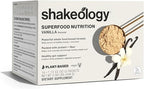 BODi Shakeology 0g Added Sugar Plant-Based Vegan Protein Powder – Gluten-Free Superfood Shake with Vitamins & Minerals – Helps Support Healthy Weight Loss & Gut Health, Vanilla, 14 Individual Packets