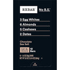 RXBAR Protein Bars, Protein Snack, Snack Bars, Chocolate Sea Salt, 22oz Box (12 Count)