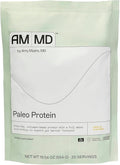 Amy Myers MD Paleo Protein Powder - with Collagen Peptides for Gut Health - Supports Hair, Skin & Nails - Non-GMO, Gluten-Free, Non-Dairy & More - Vanilla Bean - 19.54 oz (20 Servings)