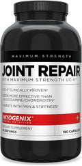 Myogenix Joint and Tissue Supplement – Glucosamine & Chondroitin with UC-II® and MSM, Joint Support Vitamins for Men, Bone and Joint Health Supplement (180 Capsules)