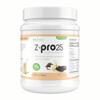 Z-Pro25 Protein Powder, 21.4 oz, 16 Servings – 25g Casein & Whey Blend – Low-Carb, High-Protein Meal Replacement Shake – Muscle Recovery & Weight Management - 21 Vitamins & Minerals – Vanilla