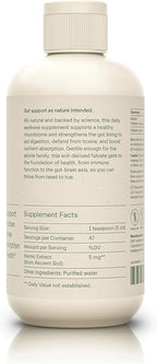 ION* Intelligence of Nature Gut Support Liquid Supplement - Gut & Digestive Health Liquid Drops, Cleanse & Detox with Humic Extract for Women & Men, Adults & Kids 4+ - 8 fl oz (Pack of 1)