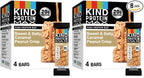 KIND Protein MAX Sweet & Salty Caramel Peanut Crisp Snack Bars, 20g ofProtein, Keto Friendly, 1g ofSugar Per Bar, Gluten Free, 4 Count Box (Pack of 8)