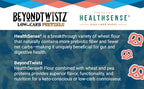 BeyondTwistz Low Carb Pretzels, Garlic Butter, Keto Friendly, 2g Net Carbs, 18g Protein, Powered By HealthSense® High Fiber Wheat Flour, Family Size 8oz Bag, Pack of 3