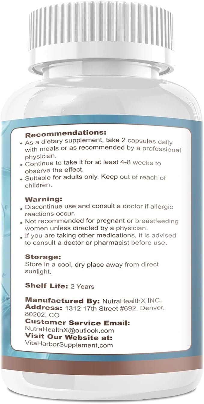 Cortisol Supplement for Women and Men, 4-in-1 Cortisol Reducer with Magnesium Glycinate, Ashwagandha, Phosphatidylserine, L-Theanine, for Relaxation & Calm Support, 90 Veg Caps