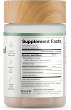 Snap Supplements Cholesterol Health - Artichoke, Milk Thistle, Garlic, and Berberine Supplement with Beta Sitosterol (95% Plant Sterols) for Digestive and Metabolic Support, 60 Capsules (30 Servings)
