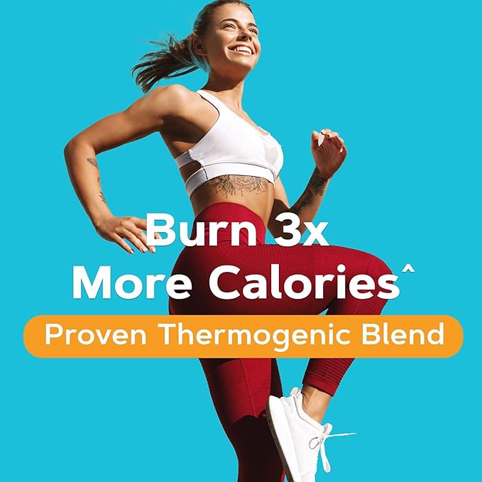 GNC Total Lean | Lean Shake Burn, Protein Powder | Hunger Satisfying, High Protein Blend, Proven to Burn 3X More Calories | Strawberry | 16 Servings