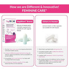 Biom Probiotic Suppository: Natural Vaginal pH and Odor Control Regimen; Balance and Nourishes Vaginal Microbiome; No Parabens (30)