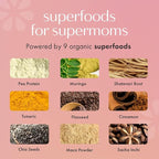 Boobie Body Superfood Protein Pregnancy and Postpartum Meal Replacement Shake, Chocolate Bliss Flavor | 19g Protein | Safe for Lactation & Motherhood | Organic, Vegan, Zero Sugar, 1 Tub (20 Servings)
