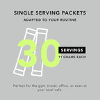 AMANDEAN Collagen Peptides Powder Packets | 30 Individual Stick Packs | Grass-Fed Hydrolyzed Collagen Protein | Unflavored, Easy to Mix | Travel Friendly | Promotes Healthy Gut, Skin, Hair, Nails.