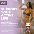 Swiss Activa+ Labs Fit Shred | 11-in-1 Weight Management Herbal Supplement for Energy, Digestive Support & Daily Wellness | Metabolism Booster | Non-GMO, Veg, Natural Ingredients | 30-Day Supply