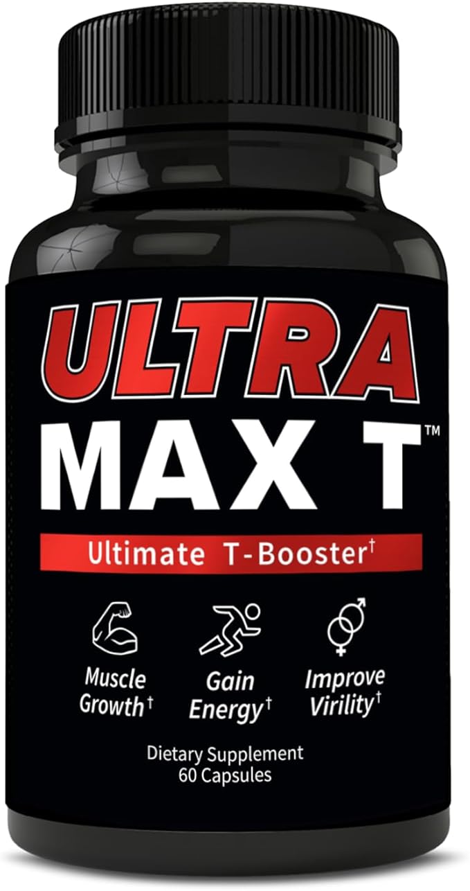 Andro400 Ultra Max T Maximum Strength T-Support Complex – 200:1 Tongkat Ali, ForsLean, & D-Aspartic Acid – Premium Formula for Lean Muscle & Metabolism – 1 Pack, 60 Capsules